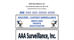Desktop Screenshot of marylandprivatedetective.maryland-pi.com